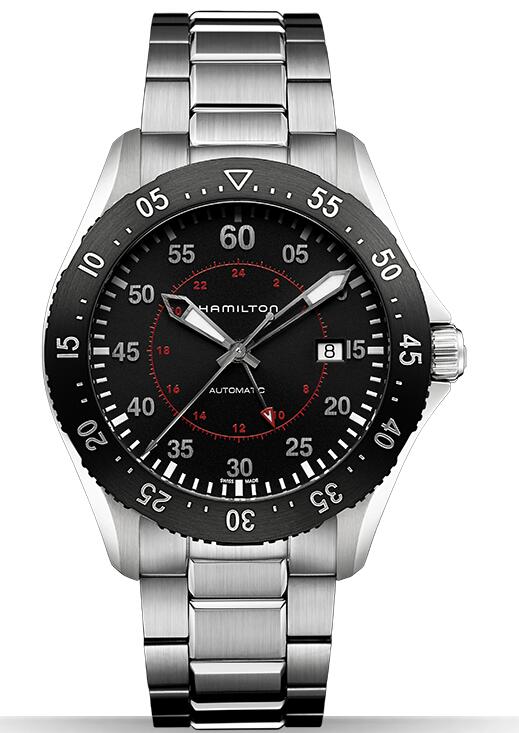 fake Hamilton Khaki pilot GMT H76755135 watches review